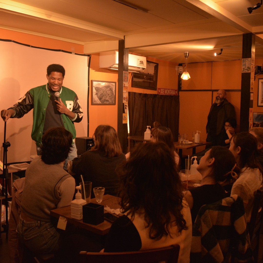 tokyo_comedy's tweet photo. Thank you so much for joining our show at Harry's. The next show in Harry's will be in June. Stick around for jokes for Tokyo, from Tokyo, and by Tokyo!
#StandUpComedy
#maketokyolaugh
#英語
#お笑い https://t.co/5VVikgcZ7v