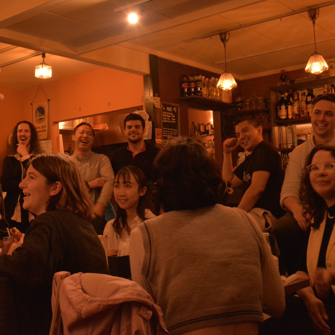 tokyo_comedy's tweet photo. Thank you so much for joining our show at Harry's. The next show in Harry's will be in June. Stick around for jokes for Tokyo, from Tokyo, and by Tokyo!
#StandUpComedy
#maketokyolaugh
#英語
#お笑い https://t.co/5VVikgcZ7v