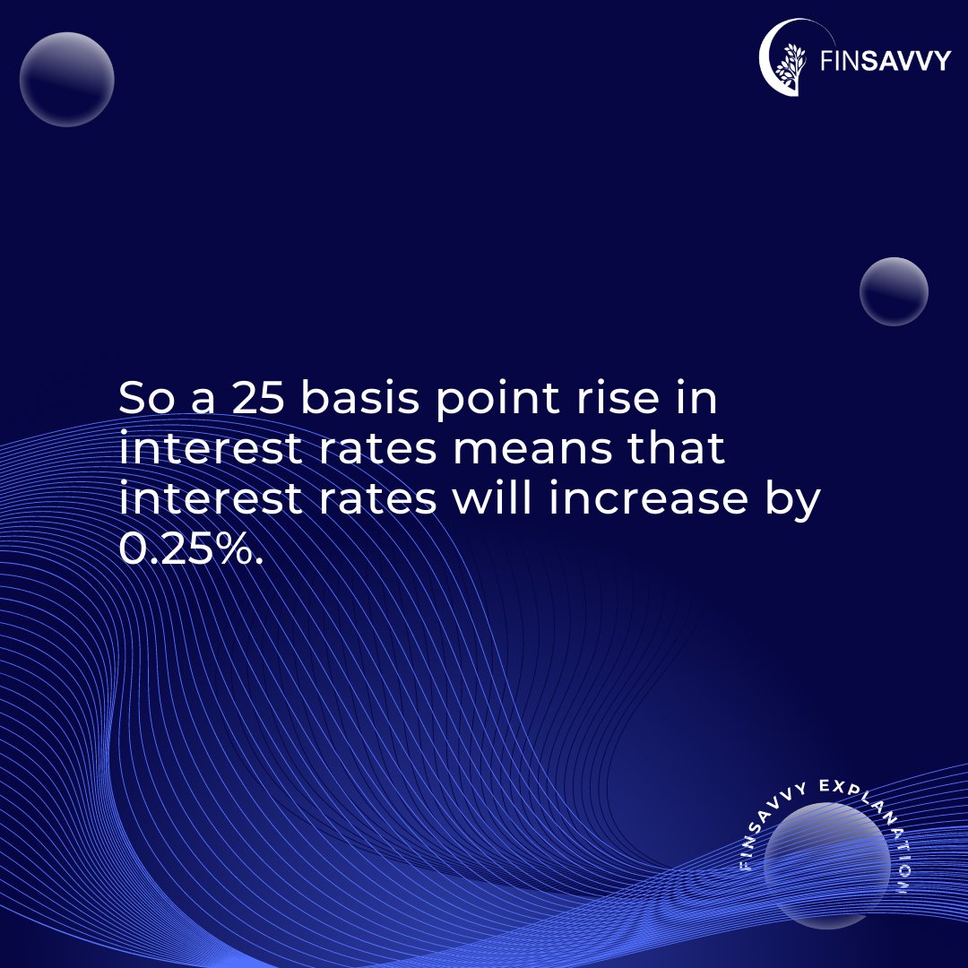 FinSavvyZA's tweet image. We asked what concept you wanted us to explain and the concept of “basis points” won.

 #basispoints #finsavvy #finance