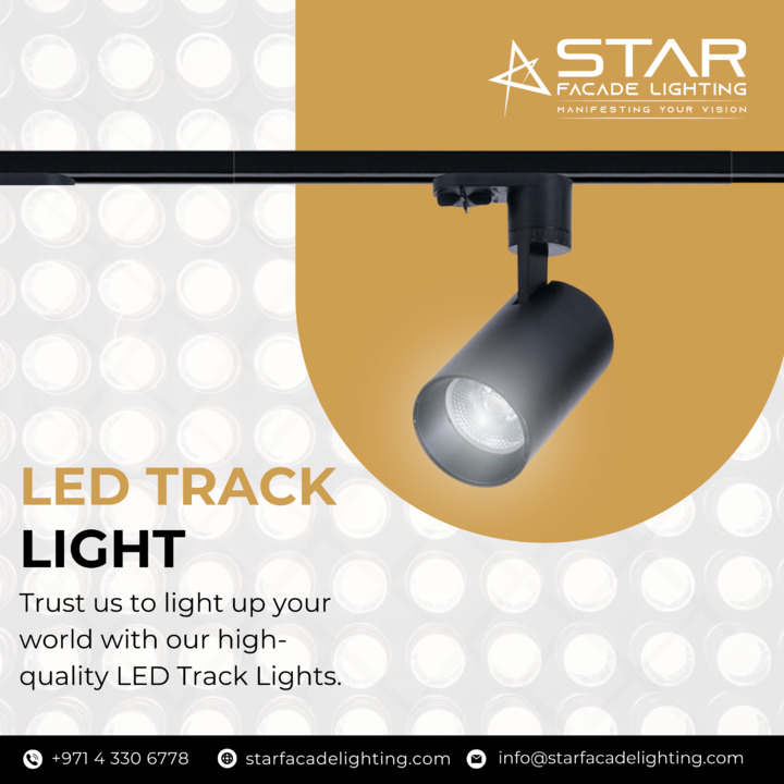 facade_star's tweet image. Brighten up your space with our top-notch LED Track Lights! Trust us to deliver high-quality lighting solutions that will light up your world.

Visit us: starfacadelighting.com

.

.

#StarFacadeLighting #LEDModuleLight #HighQualityLightingSolutions