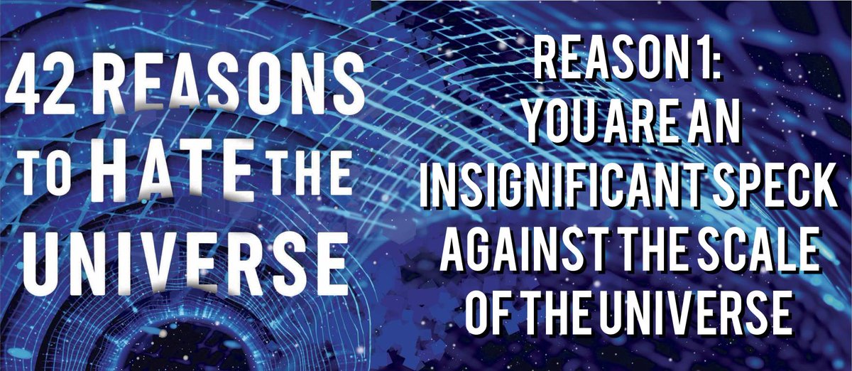 42Reasonstohate's tweet photo. Listen to our new podcast '42 Reasons to Hate the Universe'. New episode every Wednesday.
https://t.co/4kC9frWjgv https://t.co/kTAzNfgt01