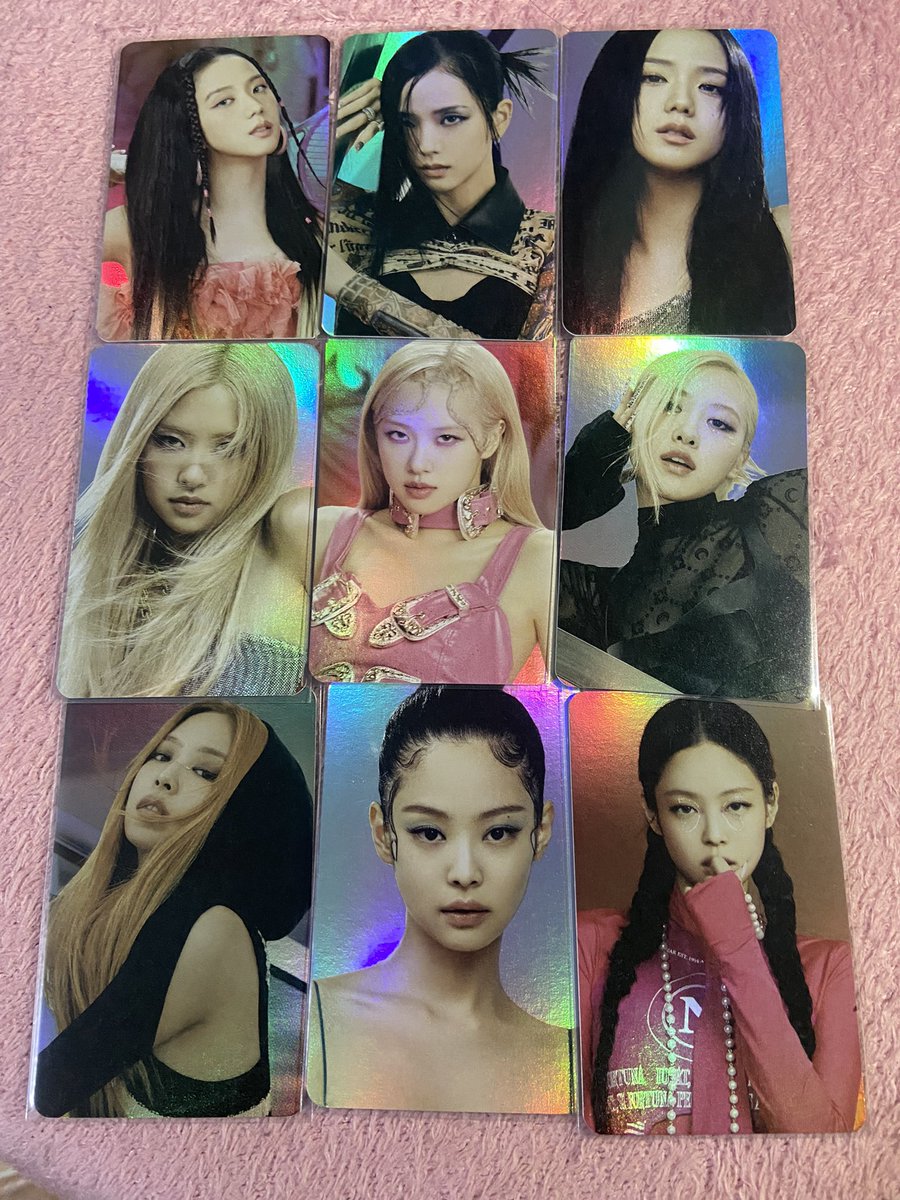 ⋆˙⟡♡ inch check ph! ♡⟡˙⋆ 
🎀 born pink md lyric card pc 🎀

⟡ 120php ea + pf
⟡ prio payo/ 2 days dop
⟡ mint condi
⟡ x sensi x rush shipping
⟡ not a claiming twt!

🏷️ wts lfb ic blackpink born pink md lyric card pc jennie rosé jisoo