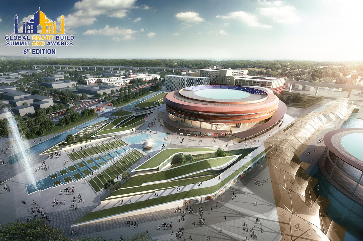 Aedas's tweet photo. We are pleased to announce that Aedas-designed Pragati Maidan has received the Best Integrated Conference and Exhibition Project of India at Global Smart Build Summit (GSBS) 6th Edition and #Time2leap Awards! #India #NewDelhi https://t.co/beVlpBNI8E