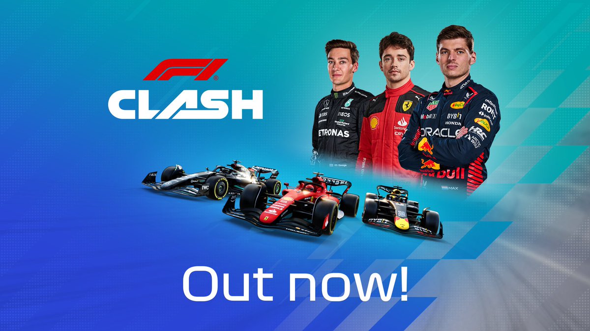 F1ClashGame's tweet photo. It's lights out for the F1® Clash 2023 Season! 🔴 ⚫ 

With reworked components, a new duelling system, and a host of new features, now is the perfect time to get racing! 🏁 

The update rollout has begun and will continue today.

Download Now: https://t.co/6PB1tKrtKv https://t.co/3Z8QKxIDeY