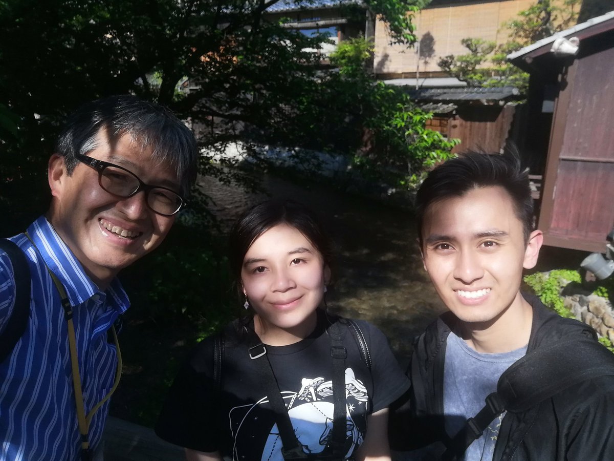 Premium_Kyoto's tweet photo. Today I did the bike tour with Timothy and Marina. This time I customized my course for the place they wanted to visit. Of course my original course might be the best, but if my guests have some places they want to go, I should do my best. Today I did it. I'm so proud! https://t.co/rxlRCo1Iq0