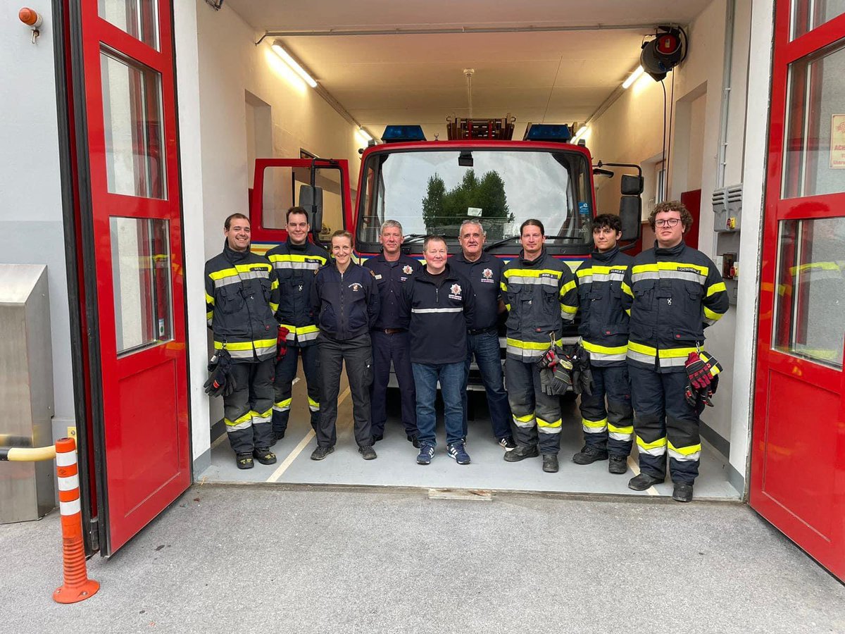 OpoFlorian's tweet photo. An update from the Montenegro Project! The team are making good progress and enjoying hospitality in Graz Fire Station in Austria.
#OperationFlorian #firefighters #firesector #firesafety #fireandrescue https://t.co/D5uBoJhPY3