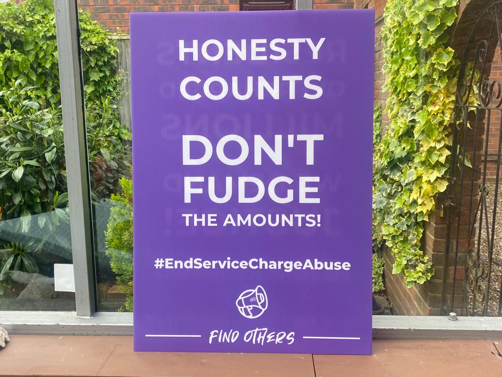 findothershq's tweet photo. Join us tomorrow to disrupt the annual Social Housing Finance Conference and protest against extortionate and inaccurate service charges!

We’ll be standing outside the conference to meet the people whose job it is to calculate your service charges! Bring your homemade placards and banners, and let’s show the finance teams in HA’s that we will no longer accept service charge abuse!

Details
10th May, 9am-4pm, Etc Venues, 200 Aldersgate Street, London, EC1A 4HD.

#EndServiceChargeAbuse