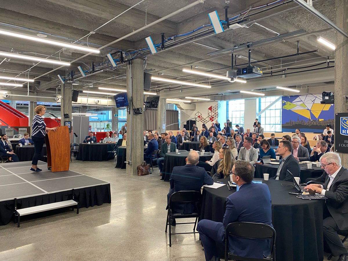 spacecanada's tweet photo. Space Canada Horizons has begun! 🚀 // Horizons d'Espace Canada a commencé ! 🚀 https://t.co/2gDn56DF4P