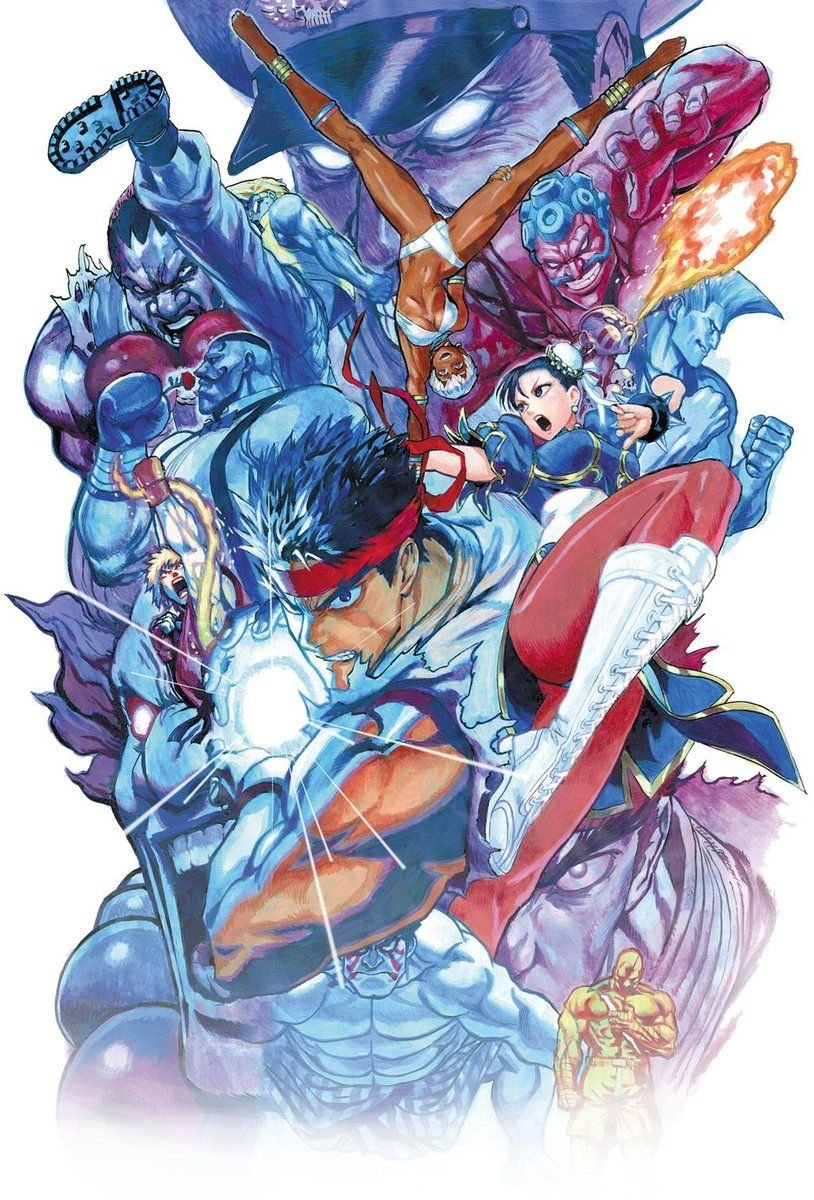 Official art | Street Fighter

Artist: Yusuke Murata