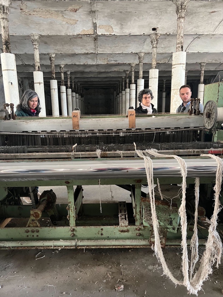 tex_tour's tweet photo. Today we start our project meeting by visiting the Kreenholm district and the old textile factory in Narva, at Estonia–Russia border. 

Kreenholm is one of the sites where the #TExTOUR actions will be implemented.
More updates soon! https://t.co/2nH7WZxyJI