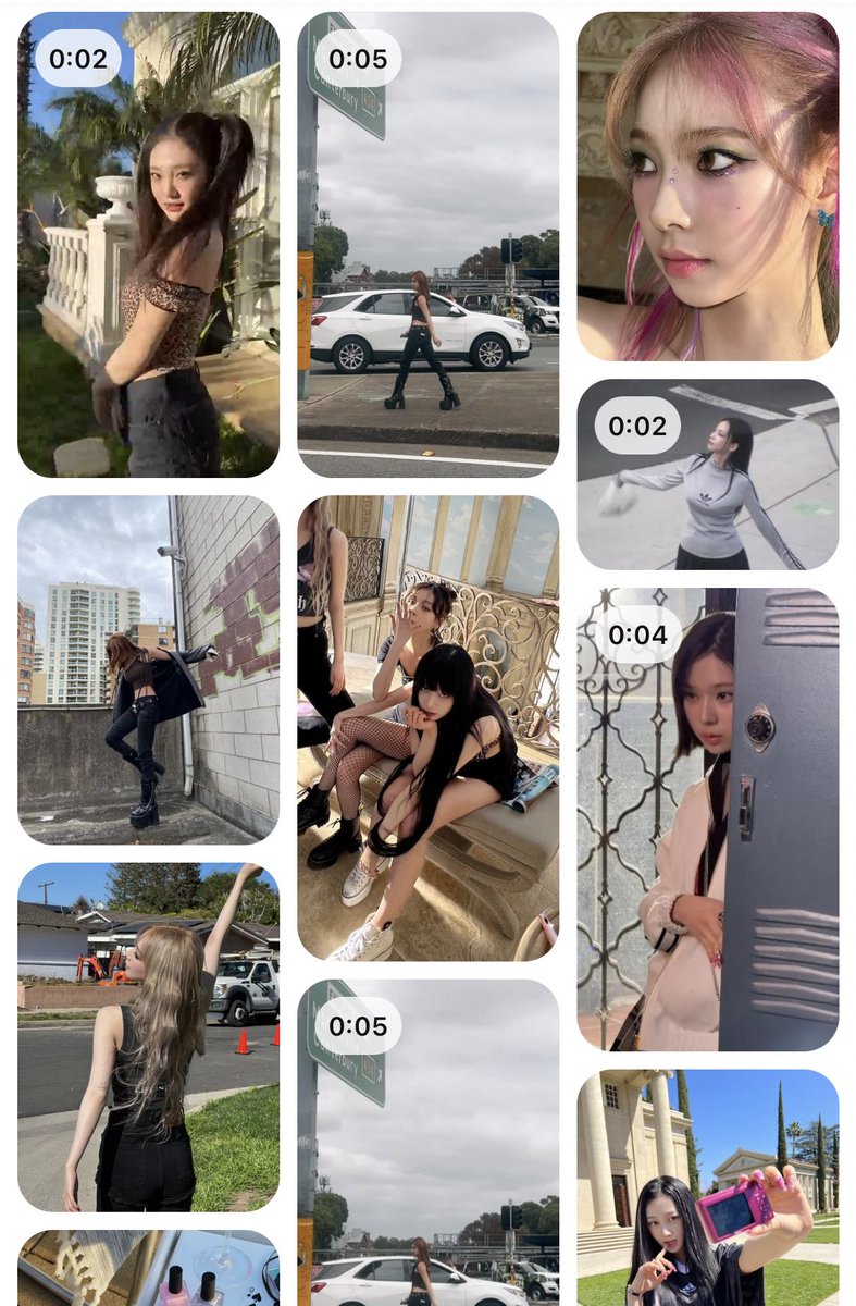 em on Twitter "the aesthetics of aespa pinterest account>>"