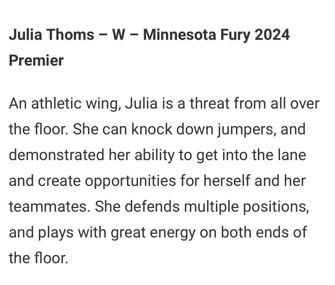 <a href="/JuliaThoms2024/">Julia Thoms</a> <a href="/PLHSBBallGirls/">PLHS Girls BBall</a> <a href="/PLGirlsHoopsFan/">PL Girls Hoops Fan Club</a>