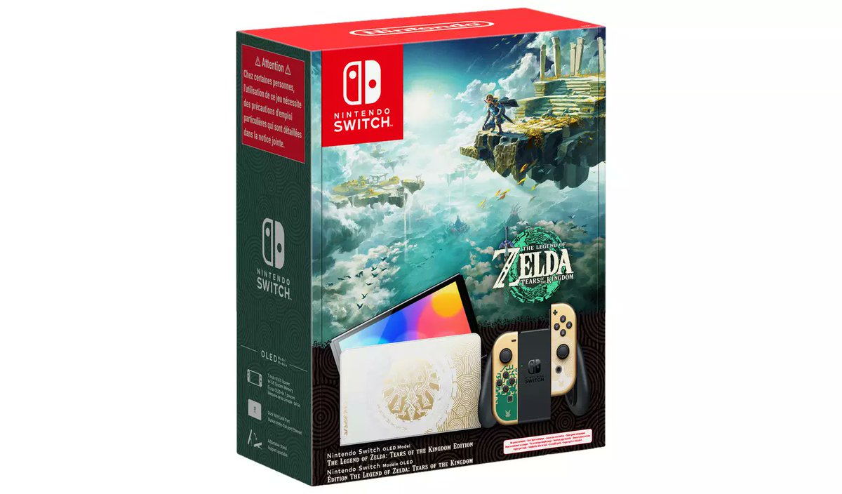 COMPETITION TIME!  FOLLOW US AND RETWEET to win a 'Nintendo Switch OLED - The Legend of Zelda Edition Console'

offergames.co.uk

#competition #giveaway #Follow #RT #Zelda #ZeldaTearsOfTheKingdom #OfferGames