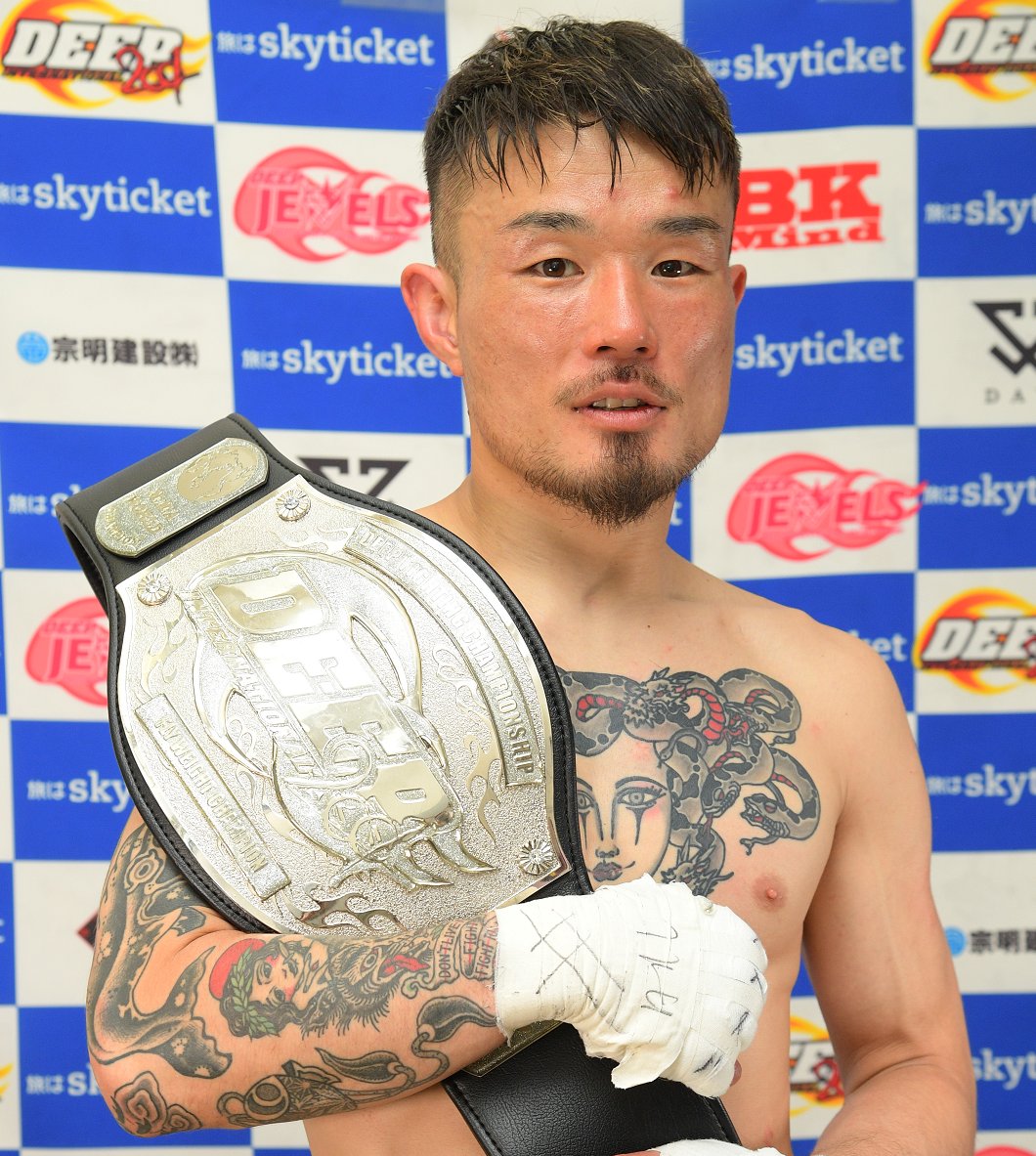 福田龍彌がフライ級GPを制し、暫定王者に!