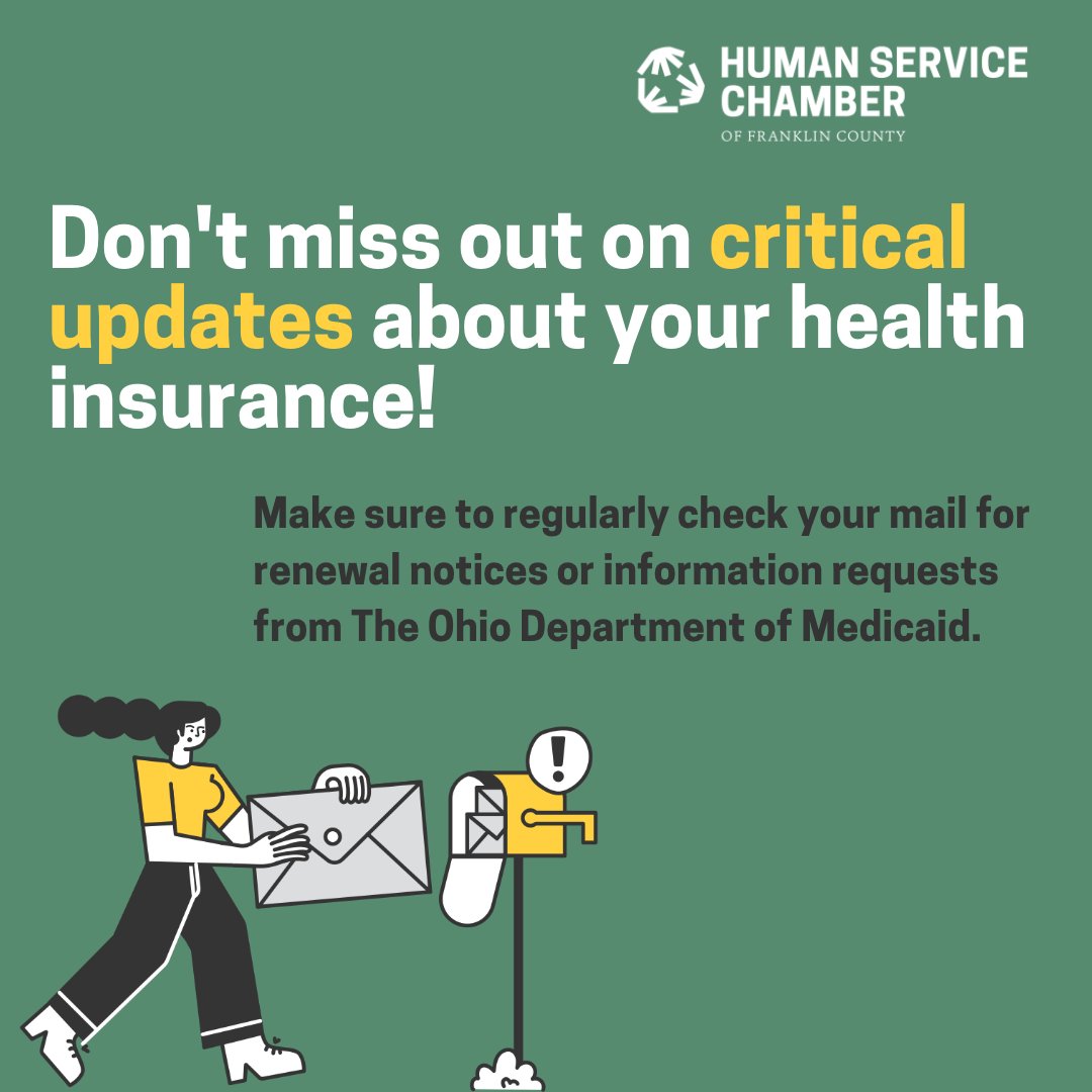 NCCC1968's tweet photo. Ohio Medicaid is resuming eligibility operations and thousands of Ohioans could be at risk of losing their Medicaid! For more information and to make sure you don't lose your benefits, check out https://t.co/53xLRrYSpq .
#WeChangeLives
#NorthCommunityCounselingCenters https://t.co/HSj7bW5BZe