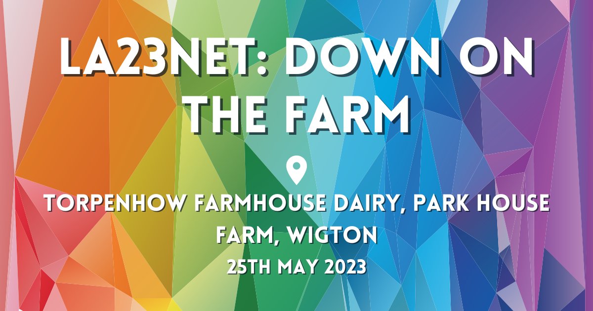 LA23NET's tweet photo. Got plans for Thursday 25th May? You do now...
Join us at Torpenhow Farmhouse Dairy to enjoy award-winning cheese, the tastiest gelato available in Cumbria right now and a networking event like no other 🧀🍦🐄👉 https://t.co/VhBdTmIviu
#Cumbria #Networking #LA23NET https://t.co/0dbYiMrq0u