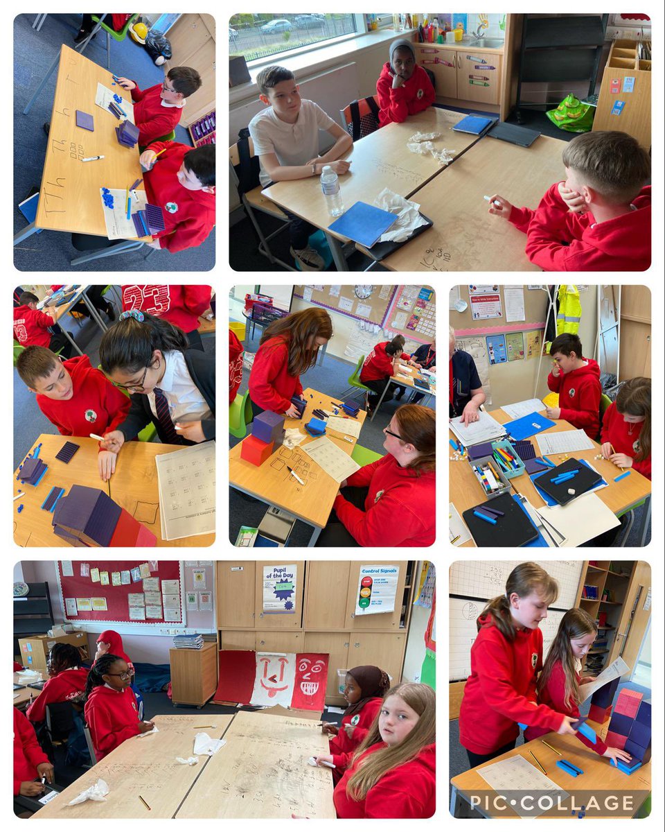 AultmoreParkPri's tweet photo. P7 are revising the four operations using concrete materials! ➕➖✖️➗ #CPAapproach https://t.co/Qm5HFgOoRp