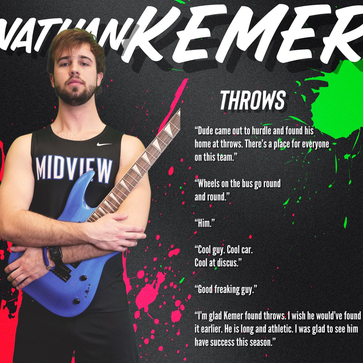 MidviewTrack's tweet photo. Seniors 2023: Nathan Kemer https://t.co/XxxoiU0hyk
