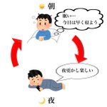 これはわかりみが深い!朝起きられないのに夜更かしをしてしまう。不思議な無限ループ。