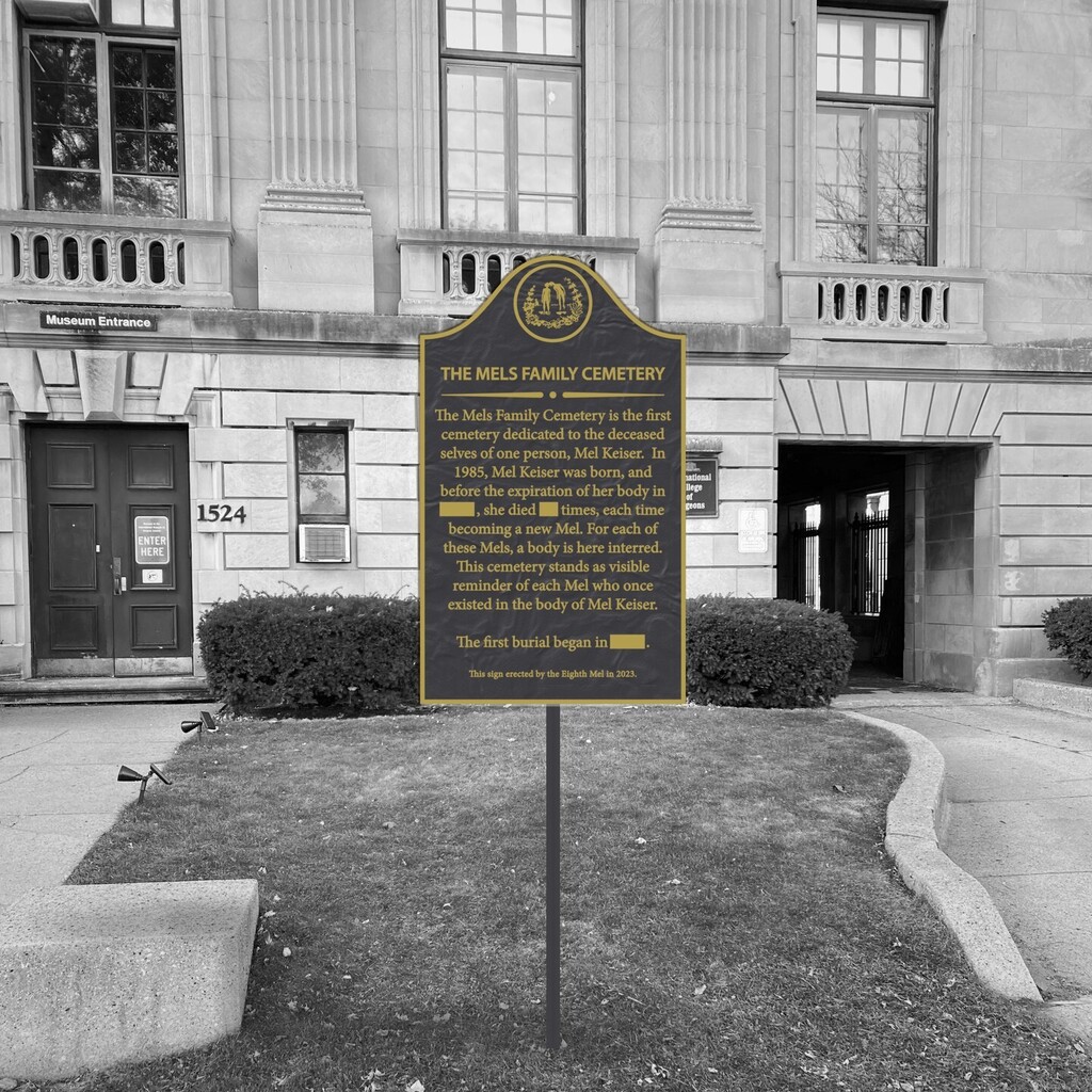 MelKeiser's tweet photo. Yup. It's coming. On May 19, my work will be up in Chicago's International Museum of Surgical Science! Coming soon to a medical science museum near you, "The Life and Death of The Mels (Here Lie the Bones)."

About IMSS:
The International Museum of Surgi… https://t.co/7im7SkZ2WZ https://t.co/48dlKWRjqw