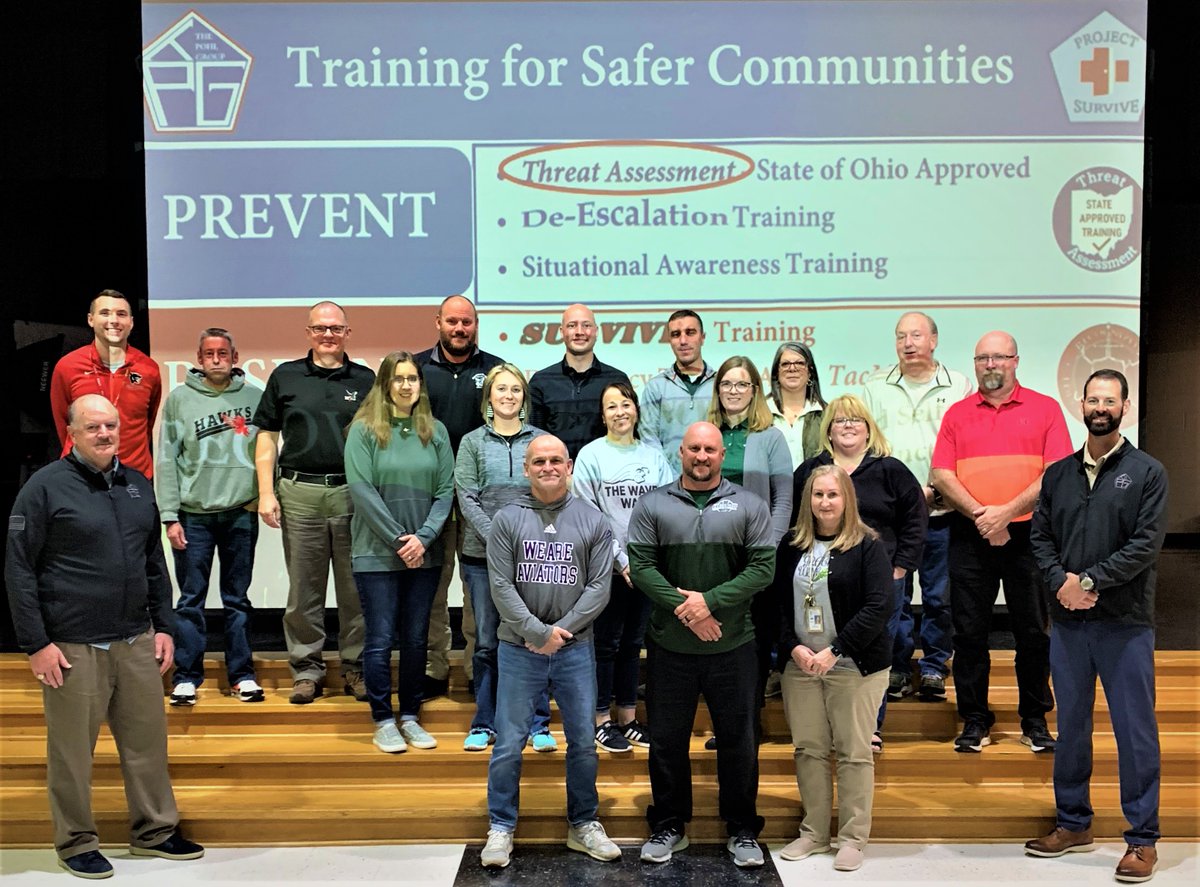 Training Opportunity for Schools and SROs:  
We are hosting Ohio approved Threat Assessment Training on June 8th at Greenville, OH City Schools.  This session will help you get this training for school personnel who may participate on threat assessment teams. Please share.