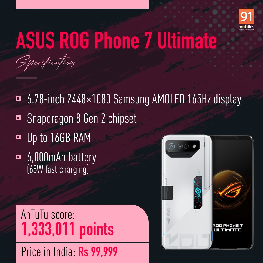 Asus ROG Phone 7: Price, specs, news, and features