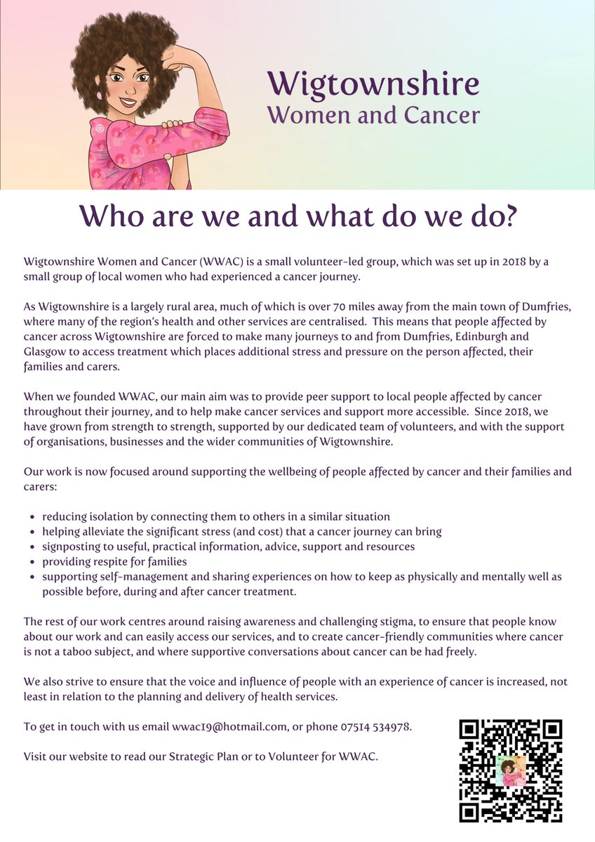 Wigtownshire Women and Cancer (@wigtownshirec) on Twitter photo 