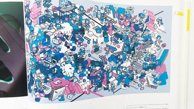 超絵師展～IFの楽曲世界展～公式図録が届いてみてましたが、ボリュームがすごい。最前線の作家の作品が一堂に見れる贅沢な作りの図録でした。 #超会議2023 #超絵師展
