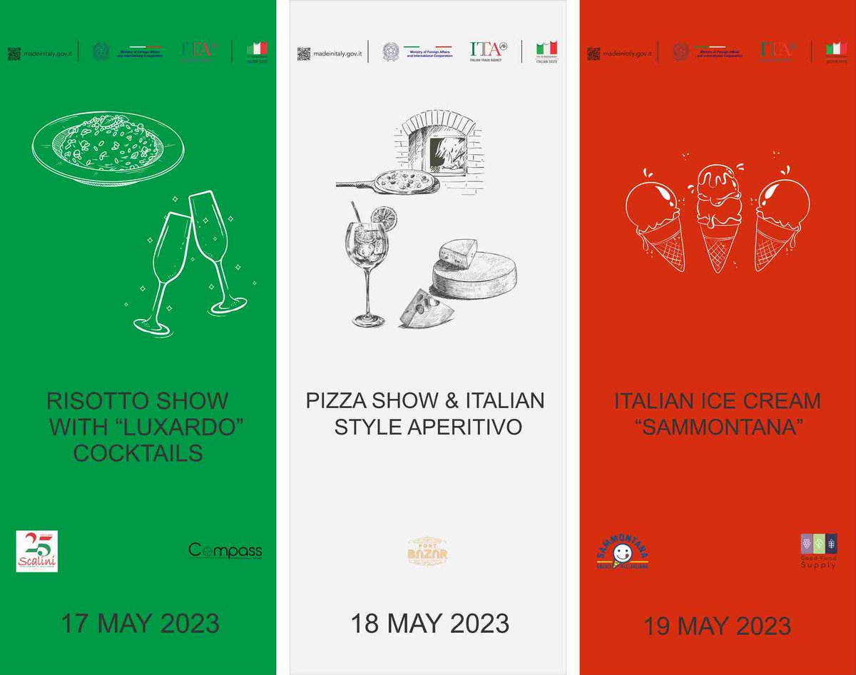 ITABaku_'s tweet photo. PARTECIPAZIONE DELL'UFFICIO ICE DI BAKU ALLA FIERA "INTERFOOD 2023" CON UNO STAND ISTITUZIONALE, 17-19 MAGGIO 2023 
BAKU-AZERBAIJAN https://t.co/Q0YgUlWKV5