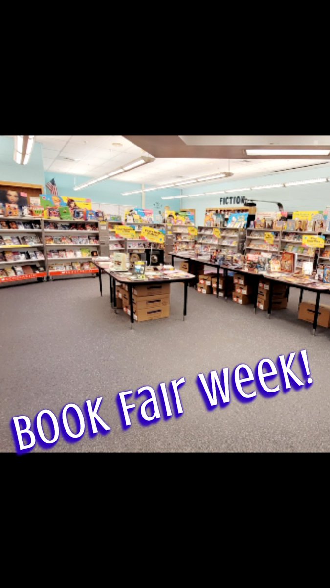 Kristins6111's tweet photo. Successful Book Fair at @ShriverES 
Media program doesn't stop!!
@ShriverCSL @ShriverPrin https://t.co/kSDwxUb3OL