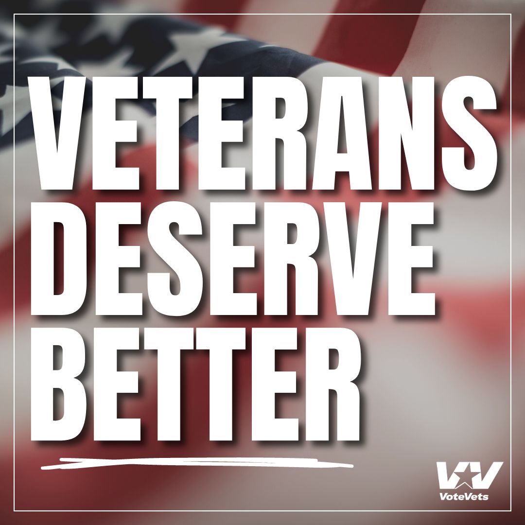 votevets's tweet photo. House Republicans have passed a 22% cut to Veterans benefits.

How can they claim to support Vets while playing politics with our health and well-being?

Now, they're willing to default to get their way.

Outrageous and unacceptable! 

#RepublicansDefaultOnVets https://t.co/0peIrdOQP5