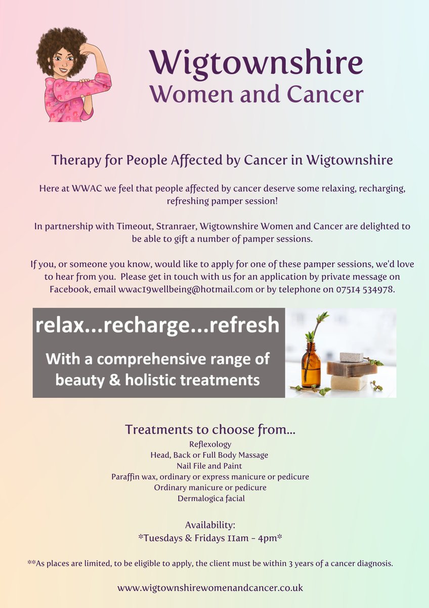 Wigtownshire Women and Cancer (@wigtownshirec) on Twitter photo 