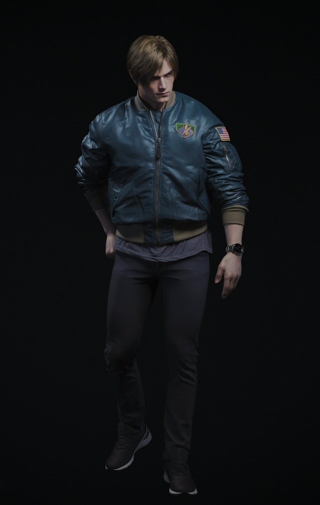 CloudedAshes's tweet photo. Leon in his casual outfits https://t.co/sP367dPIBI