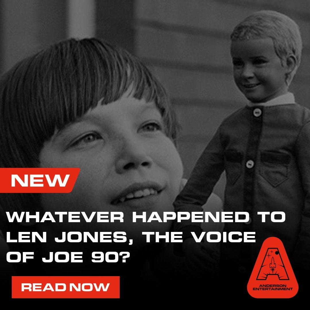 GerryAndersonTV's tweet photo. We're embarking on a mission to track down Len Jones, the voice of Joe 90, for a special event next month! Read on to see how you can help;
https://t.co/LFkKQRgynH https://t.co/vfwhvp18jE