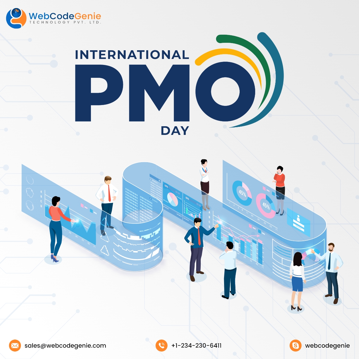 Today we celebrate the dedication and hard work of PMO professionals around the world. Your expertise, leadership, and commitment to excellence help organizations succeed and achieve their goals. Thank you for all that you do!

#InternationalPMODay #PMO #ProjectManagement