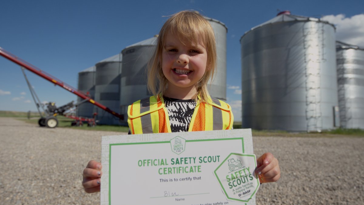 We are excited to support a safe growing season in 2023 with the launch of the BASF Safety Scouts program. BASF will provide 2,000 kits to farm families throughout the U.S. with an additional 2,000 kits available in Canada, free of charge, while supplies last.#BASFSafetyScouts