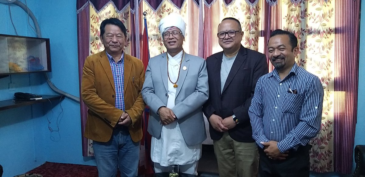 atsk_ktm's tweet photo. Felicitation to Honourable Minister for Law, Justice and Parliamentary Affairs @dhanrgrg by @atsk_ktm https://t.co/QYpMB0eP9r