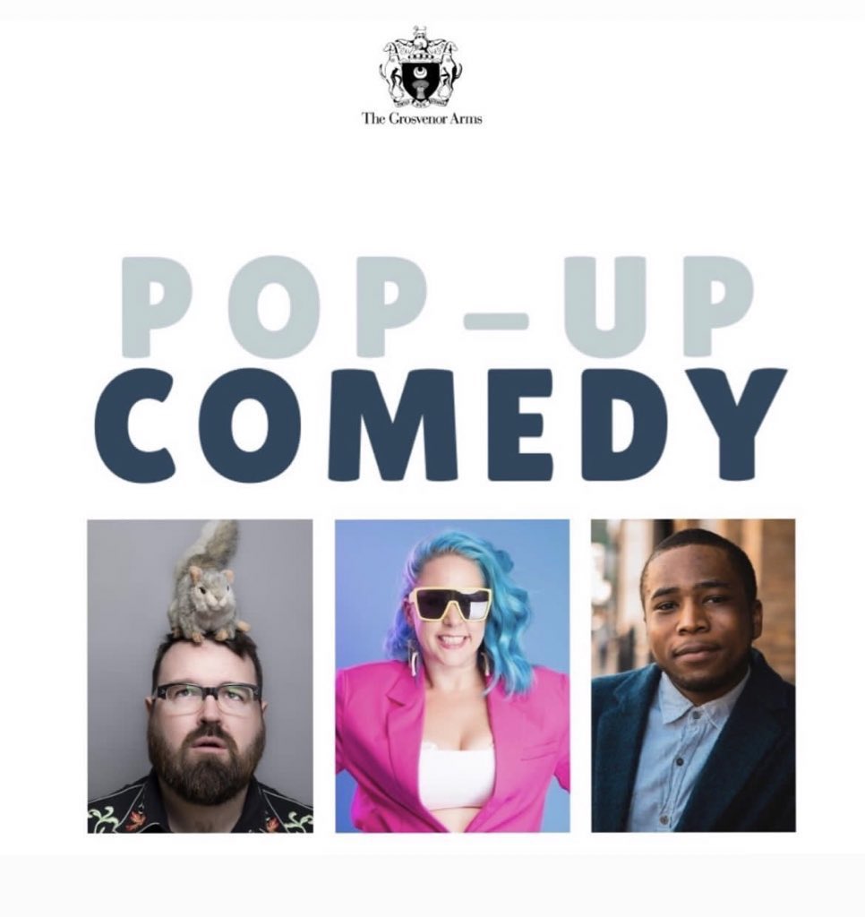 POP - UP COMEDY 🎤🤣 Head down on the 15th June @ 8PM Tickets available on our website grosvenorarms.co.uk #comedy #livecomedy #laugh #nightout #standupcomedy #shaftesbury #popup