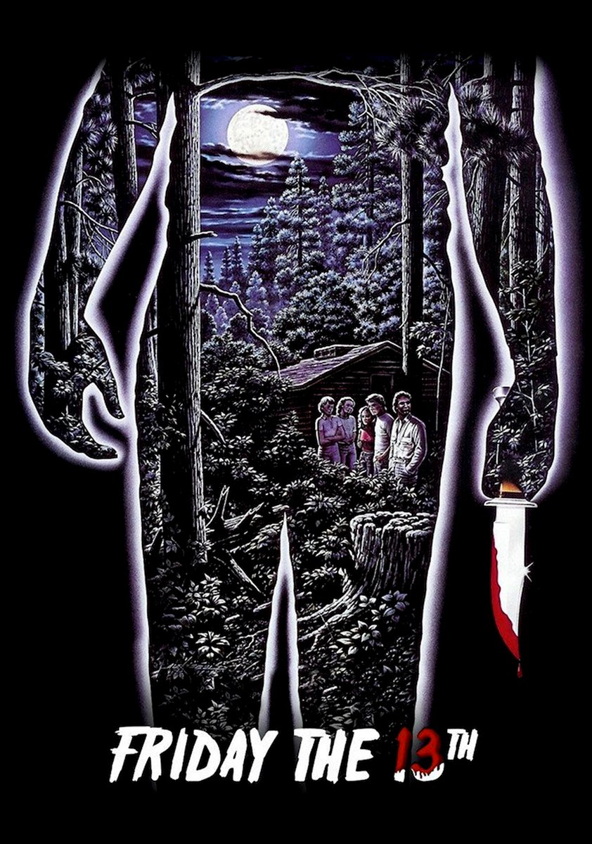 landofthe80s's tweet photo. Jason Voorhees and "Friday the 13th" debuted in theatres today in 1980. #80s #1980s #CampCrystalLake https://t.co/cj29cTMFJI