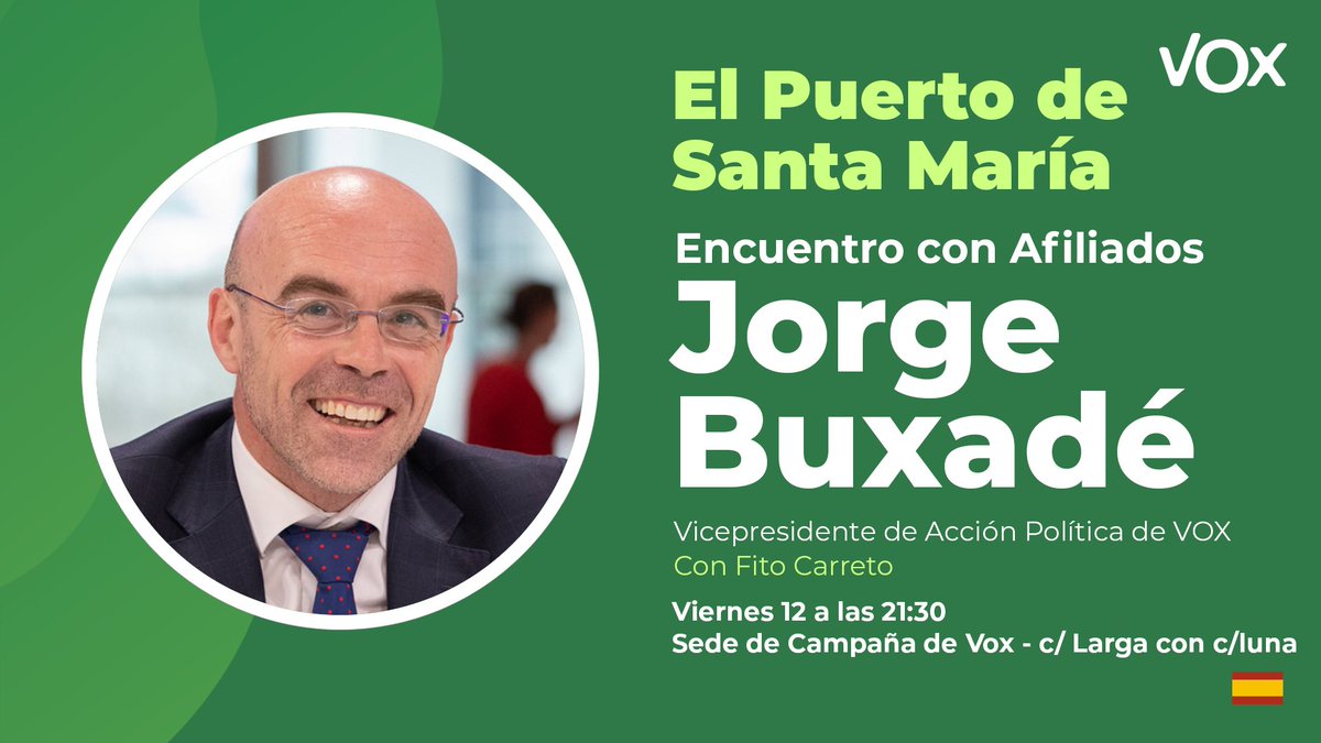 Jorge Buxadé tweet media