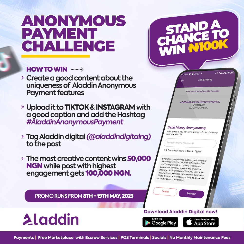 FrancesAnanchi's tweet photo. #AladdinDigitalAPP 
#AladdinAnonymousPayment https://t.co/tQDmT1uDB7