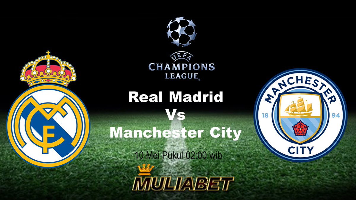 muliabet550's tweet photo. Jadwal sepak bola liga campions pada 10 mei pukul 02:00 wib antara Real Madrid VS Manchester City 
#RealMadrid #ManchesterCity #ligacampoins https://t.co/K72OaOHabA