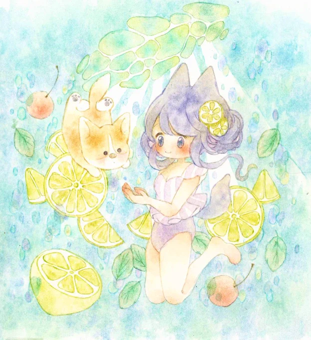 アナログはいいぞ、、、  #アナログ絵