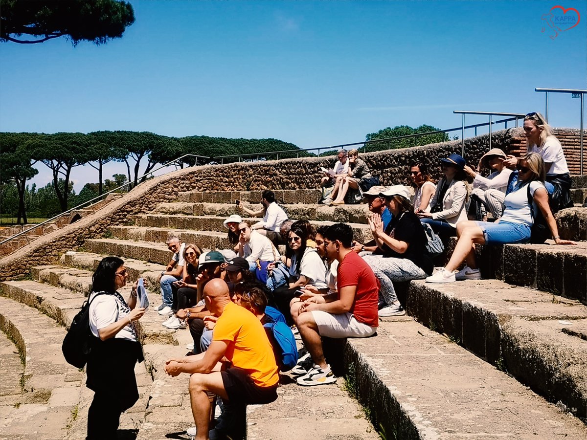 kappalanguage's tweet photo. La classica "gitarella" domenicale alla scoperta degli scavi archeologici di Ostia Antica! ๐๏ธ
#learnitalian #italiancourse #visitrome #iostudioconkappa #italianclasses #fieldtrip #ostia #romanempire https://t.co/RezuplfUWa