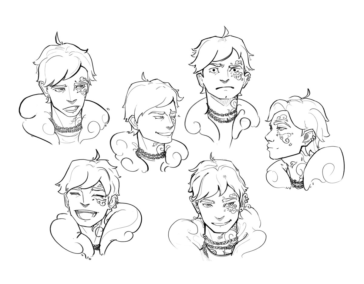 darkn3y's tweet photo. Expression sheet v1 https://t.co/tR6AwFHiB6