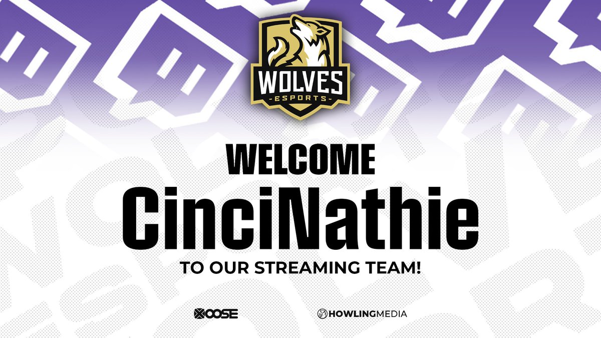 wolves_esports's tweet photo. Today we welcome 🇩🇪 CinciNathie to our streaming team!

She streams a variety of games but viewers will mainly see first-person-shooters being played. You can catch her live @ https://t.co/i2YGtuQY52 later today so go ahead and check her out and leave a follow!

#KeepHowling https://t.co/XLOuf9GhX0