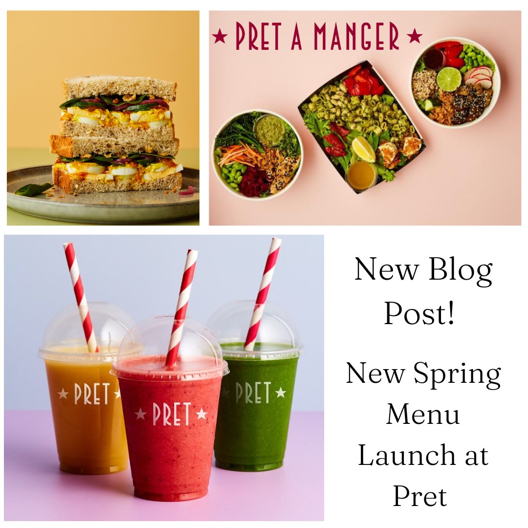 Zing into spring with Pret A Manger's new colourful Spring menu! 

Last month I was lucky enough to preview the new menu before its official launch. Check out the most recent blog to see what this vibrant new menu includes. 

To find out more: 
keepingupwithkayflawless.com/new-spring-men…

#KUWKF