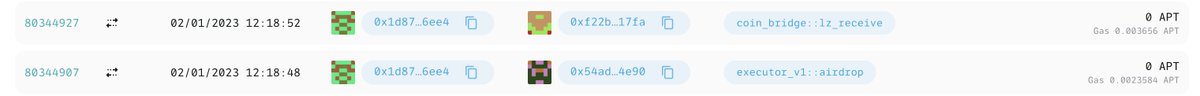 DAMN ..... just realised that I have received my airdrop back in February. Unfortunately guys, its too late ): <a href="/LayerZero_Labs/">LayerZero Labs</a> @L0_Corner #Airdrops #LayerZero