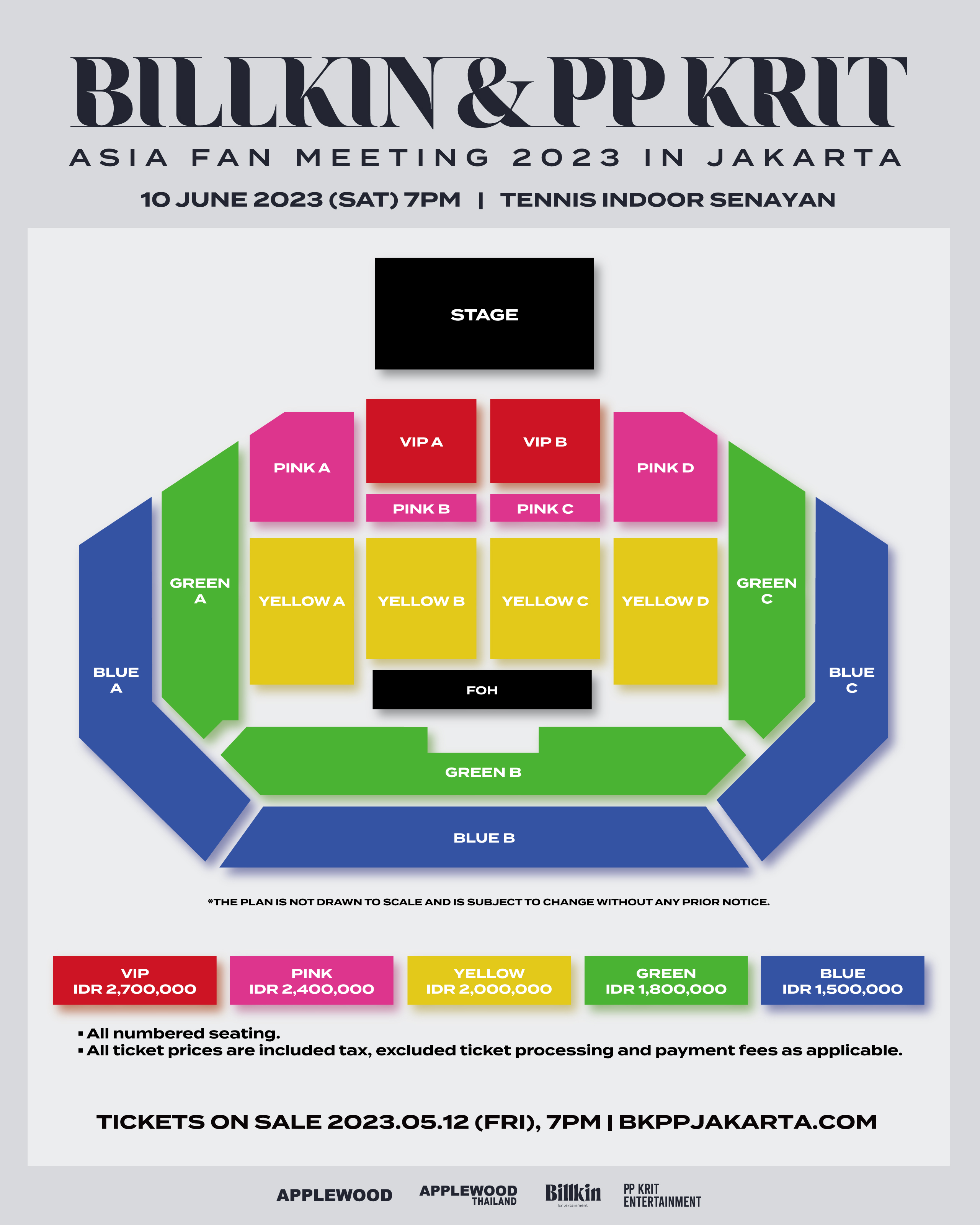 BILLKIN PP ASIA FAN MEETING  2023 VIP全特典 ビルキン＆PPクリット』アジア・ファン・ミーティング 2023
