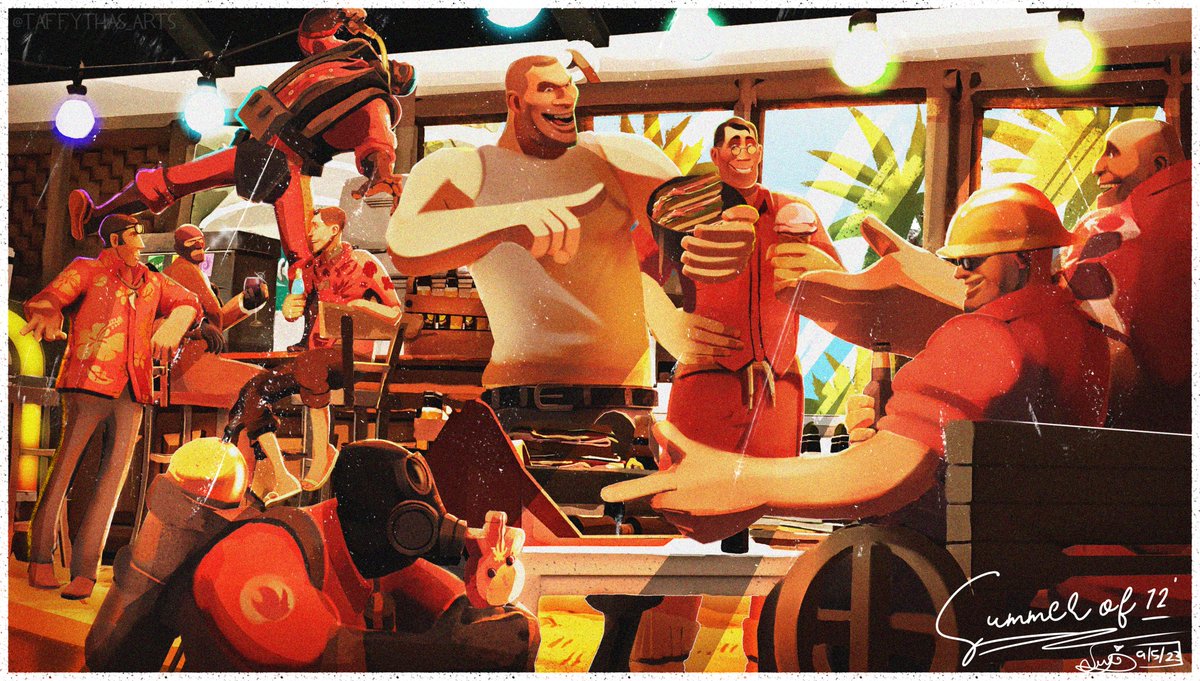 Taffythas_Arts on Twitter: "Submission for a contest. #TeamFortress2 #
